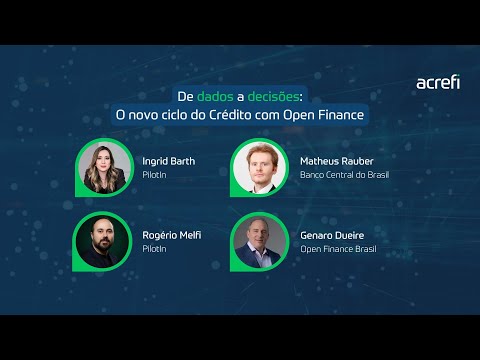 Workshop - De dados a decisões: O novo ciclo do Crédito com Open Finance
