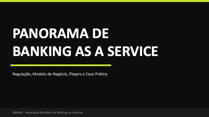Aula sobre Banking as a Service — Insper Fintech