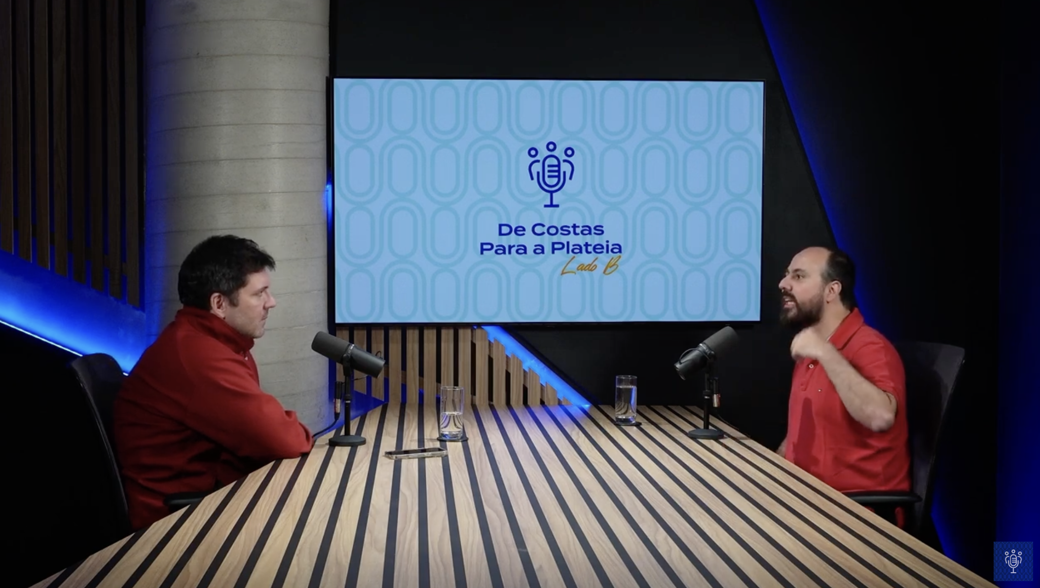 De Costas para Plateia